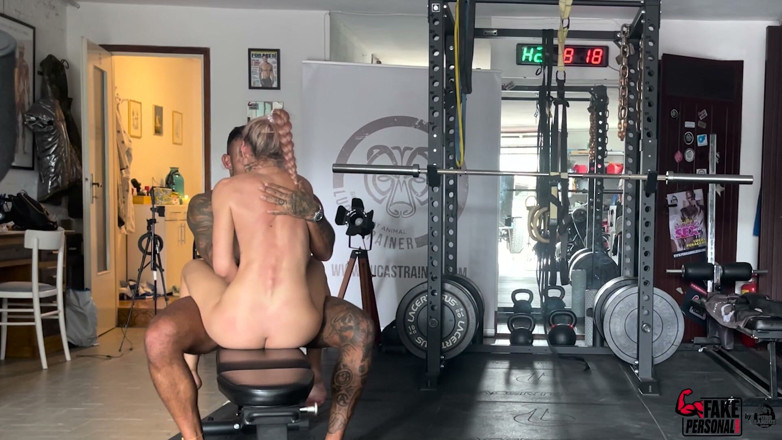 Lucas Peracchi: I Destroy Shona River's Pussy in the Gym