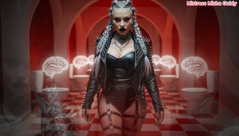 Goddess Misha Goldy: Transformă-ți mintea în toaleta mea