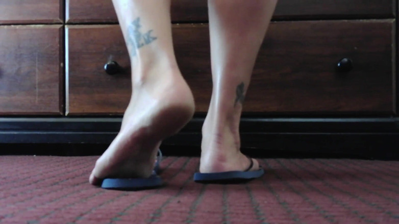 Abby Anna: Natürliche schuhspiel-flipflops
