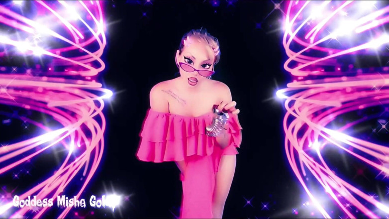 Goddess Misha Goldy: Un giorno per rinchiudere finalmente il tuo patetico cazzo!