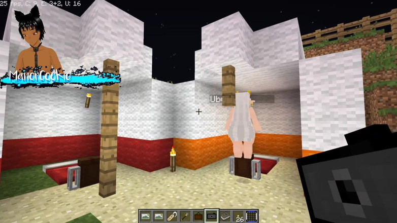 Manor Cookie: Minecraft Jenny Mod fapcraft与一些漂亮的大腿和角质见面