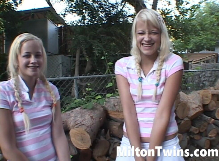 Milton Twins: Milton Twins Urinating Outdoors