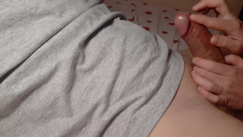 Anal-lovefuck: Teen perfect handjob with cum!
