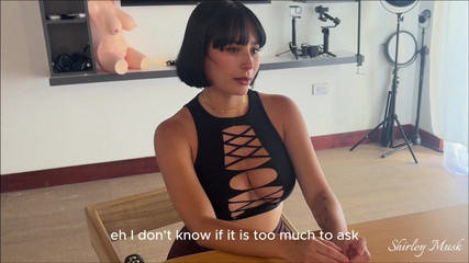 Shirley Musk: Nejžhavější casting vůbec. Shirley Musk První casting. nebudeš to trvat 5...