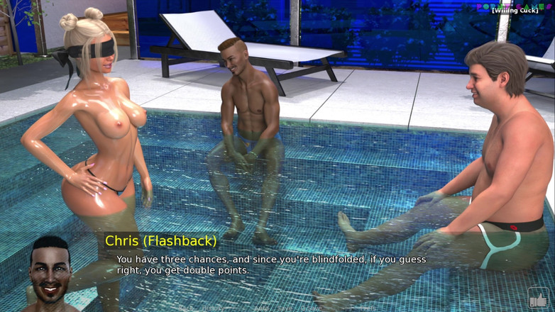 Porny Games: Podle Sofia by Grima Grima - Pool Party s análními dary,...