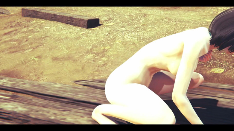 HentaiTubes: On Titans Hentai - Mikasa Do a Handjob with Cum in...