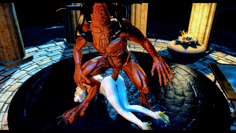 X Hentai: Ratu maya zakar besar fantasi tetek besar - hentai animasi 3D