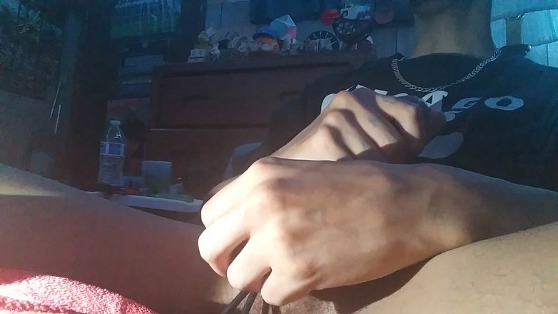 KingSpade: Ich drückt meine eier, während ich meinen lasso'd schwanz bis...