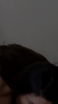A Pathetic Tiny Dick Gets a Break with a Double Blowjob