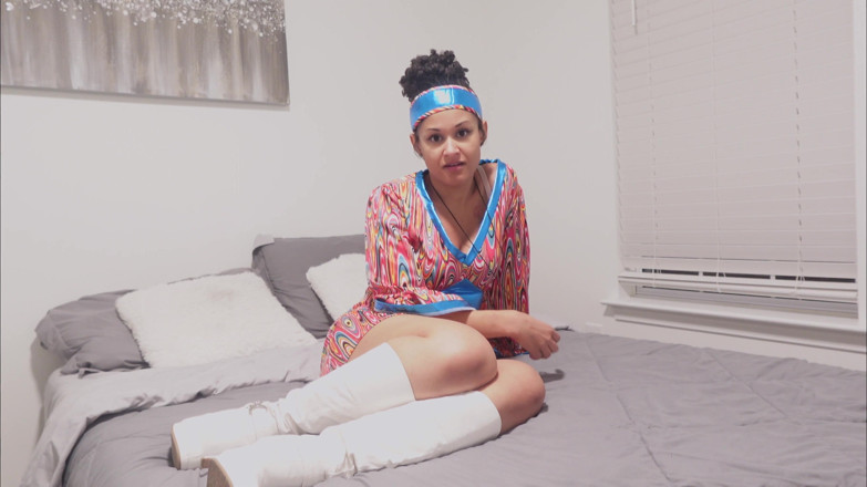 Kink in Time: Calisa bliss' Groovy '60 sục ra hướng dẫn pov quyến rũ đang...