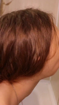샤워 중 딜도로 딥쓰롯하는 존나 핫한 재갈 딥쓰롯 딜도