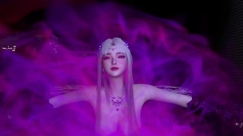 Why fuck so hard: 3D, une salope sexy en cosplay nue son cul parfait...