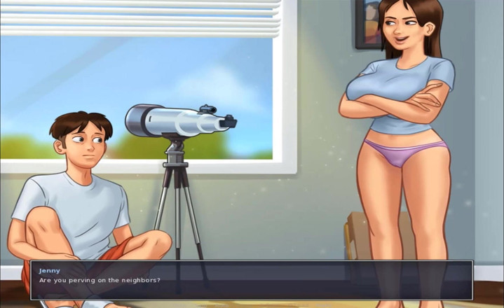 Hentai World: Saga letnia - złapała mojego sąsiada z klasy miłość