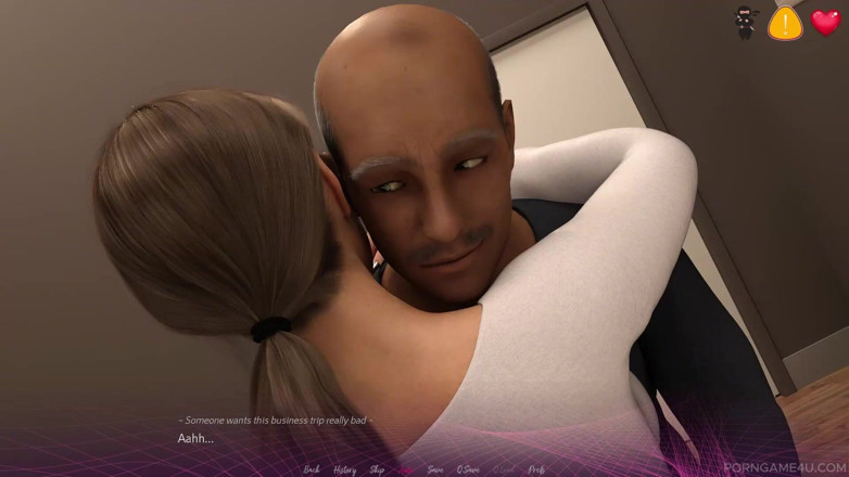 Porn game 4 u: Corupție la birou: Secretara țâțoasă Gail câștigă promovarea ei de la șeful...