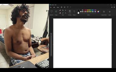 NANDgasm: Împărțind ecranul computerului în timp ce încerc să desenez o furnică în timp...