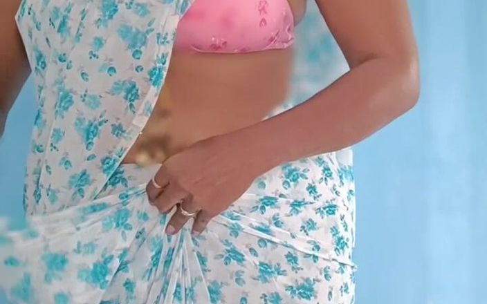 Tamil lesbian: Sari trägt heiße neue tante