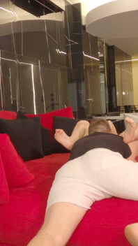 Redhead Fire: Hot Euro Slut with Big Natural Tits Can't Stop Cumming - Leya Desantis