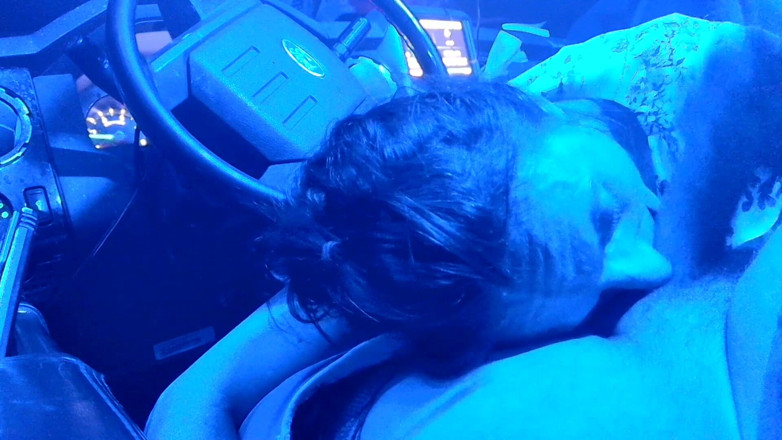 VinnyMacNDelilah: Blowjob in My Truck Cum in Mouth