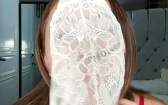 Aksi hot lesbian gadis cantik yang pengen dikerjain sama ojol