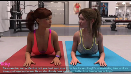 Johannes Gaming: AWAM 8 fitness con vicky