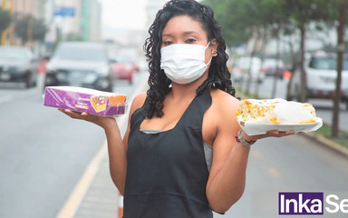 InkaSex: Tremenda Morena Peruana Vendedora De Turrones Es Pillada Por Comprador...