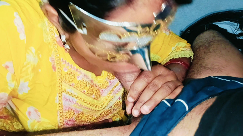 Sexy_girl_nehu: Nadržená Neha Bhabhi Sání Nonstop Velký péro pro Stříkání do...
