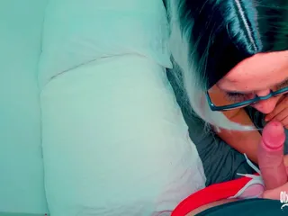 OlxRedFox: Step Son Gets a Boner While Massaging His Tense Stepmom