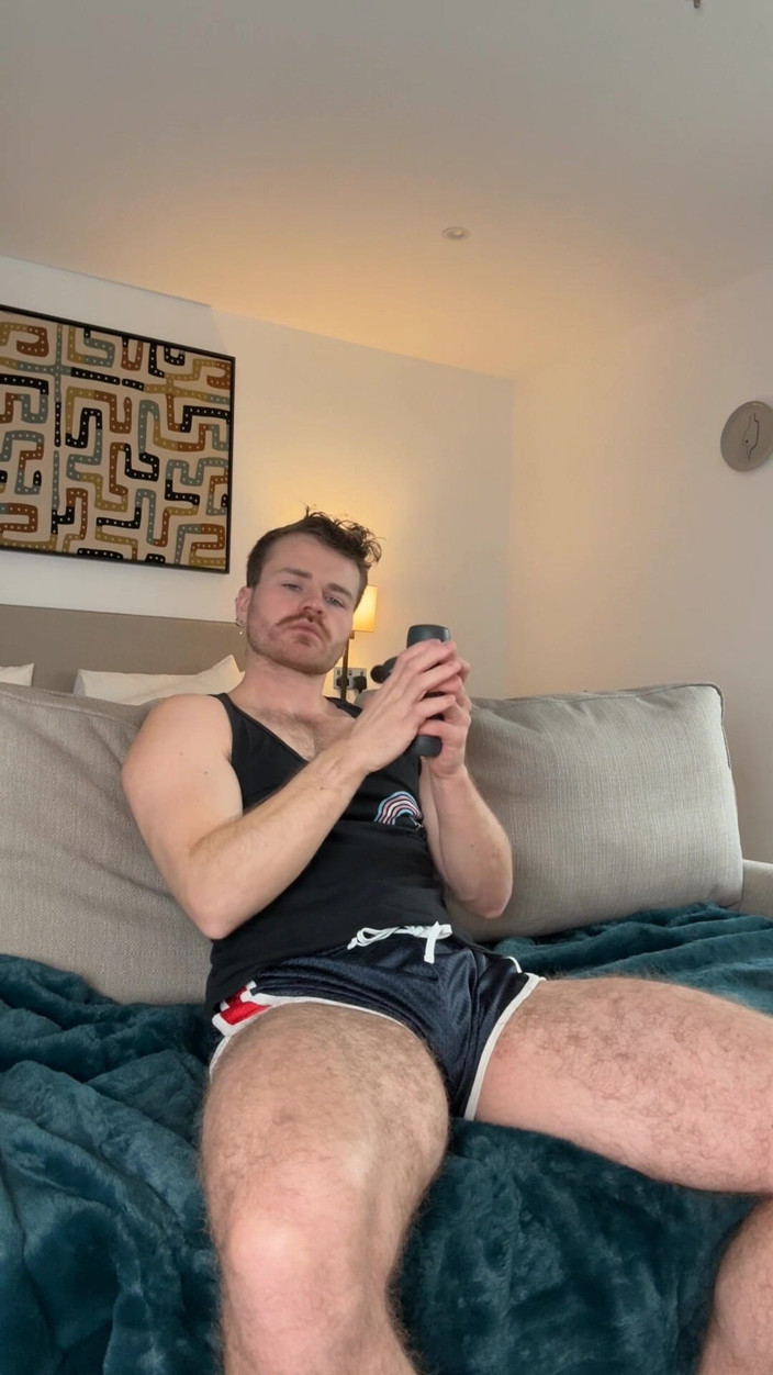 Edftmxxx: Horny After the Gym! Cumming and Squirting with My Massage...