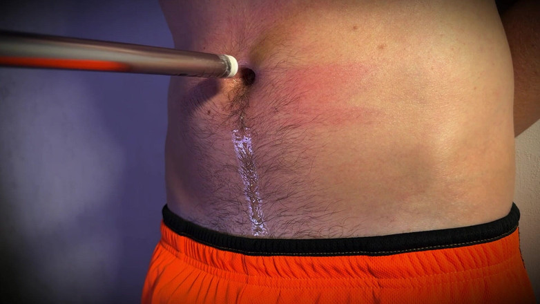 Navel fans: Точка давления: контроль живота