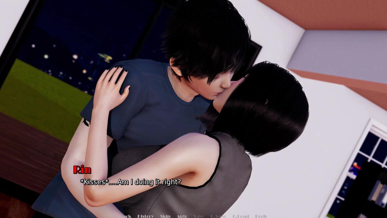 3D Cartoon Porn: 내 진짜 욕망 - 알렉스의 꿈 판타지에서 오럴과 풋잡을 주는 Rin