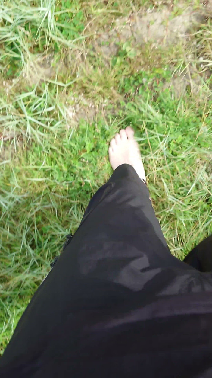 Footfetish: Bosí v zářijovém Severním moři ve Wangerlandu