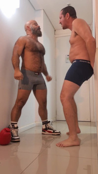 Naughtybearbr - desafio de tiro corporal pesado