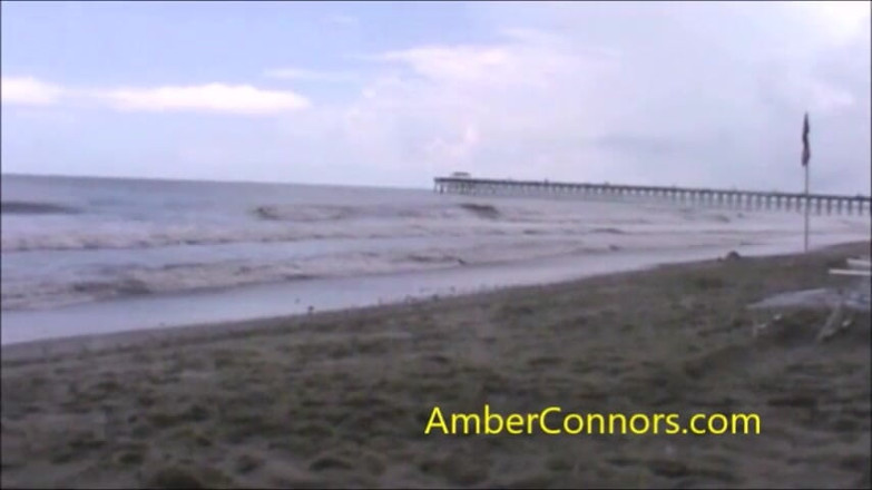 Amber Connors: Beach fun - Part 2