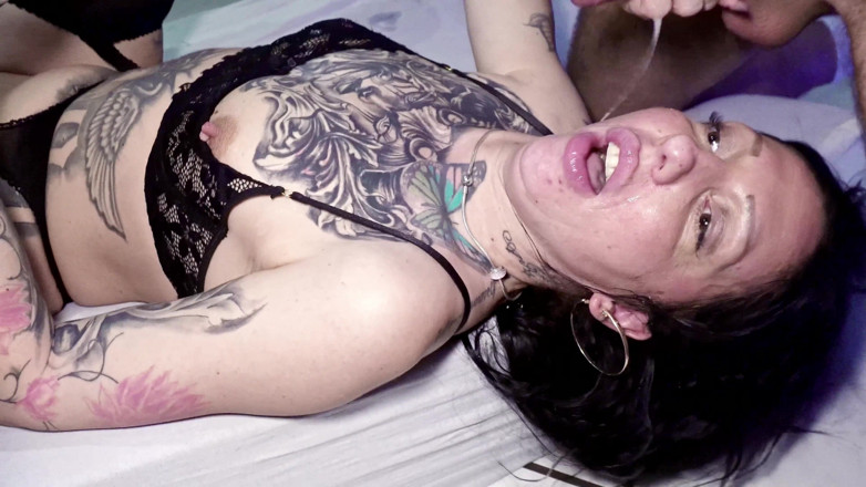 Scout69: Final Gangbang and Bukkakke for Inked German Skinny Mature Sarah...