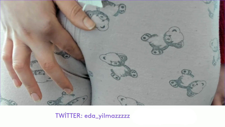 bigass_sexy_bigboobs: Cameltoe- Masturbate with Pajama- Rubbing Pussy with Pajama
