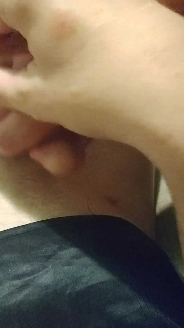 LilTaste: T4t-koppel; Mijn mtf Chickdick helpen, gestreeld door mijn ftm-vriendje