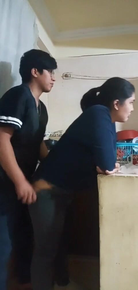 E-Alfa: Maid Fucked in the Kitchen (my Wife Almost Caught Us)