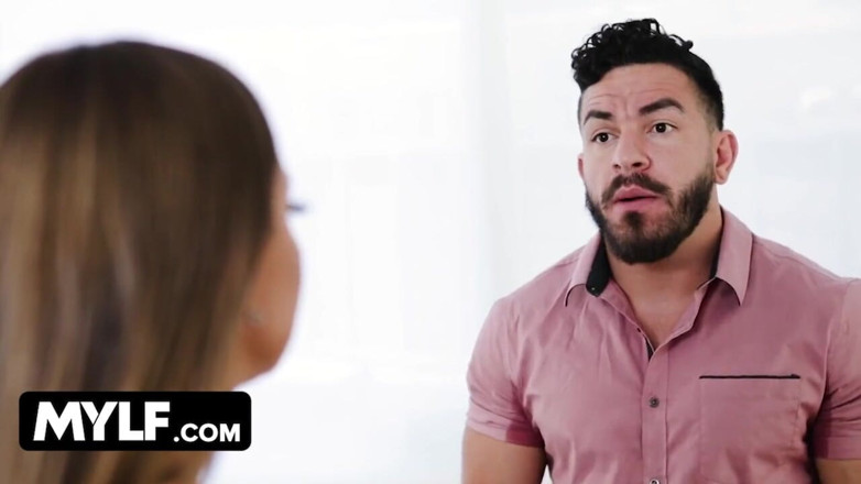 Mylf Official: Muscular stud spanks hot Latin momma Havana Bleu's phat ass...