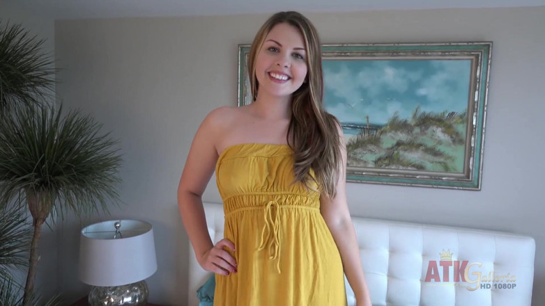 ATK Fans (Hairy): Cali Hayes showing off hairy pussy
