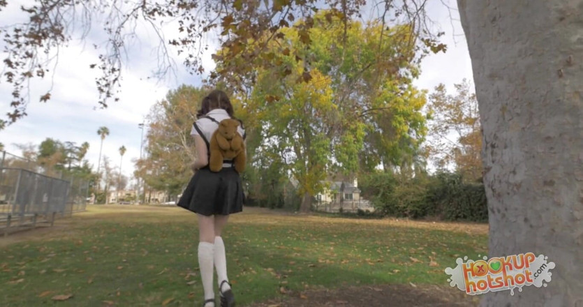 Hookup Hotshot: Goth girl gets fucked up the ass by guy she...