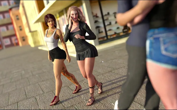 IAsura Gaming: The Romantic Kiss &amp; Embrassement in Public with Evelyn