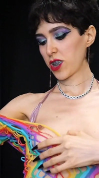 Small Tits and Long Nails to Mesmerize Your Mind