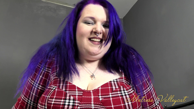 Mxtress Valleycat: Punishing the chubby chaser