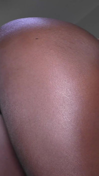 Petite Ebony Teen Fucked and Creampied in Doggystyle