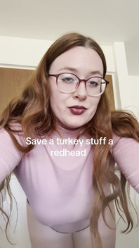 Save a Turkey Stuff a Redhead Happy Thanksgiving