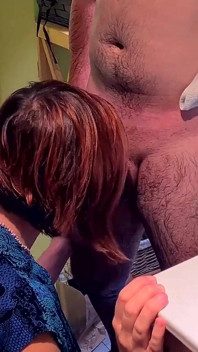 Threesome young lumberjack fucks me and sprays me with cum