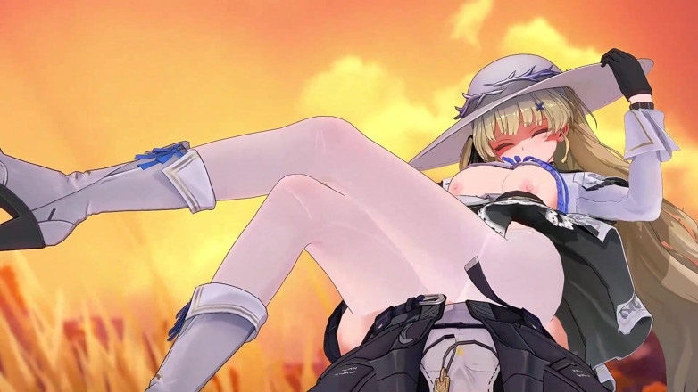 NSFWOtaku: Wuthering Waves - Seks Phoebe - Animasi Hentai 3D