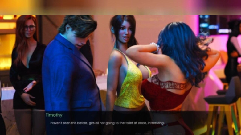 3DXXXTEEN2 Cartoon: Anna ed Emily girano a testa alla festa. 3D porno - sesso...