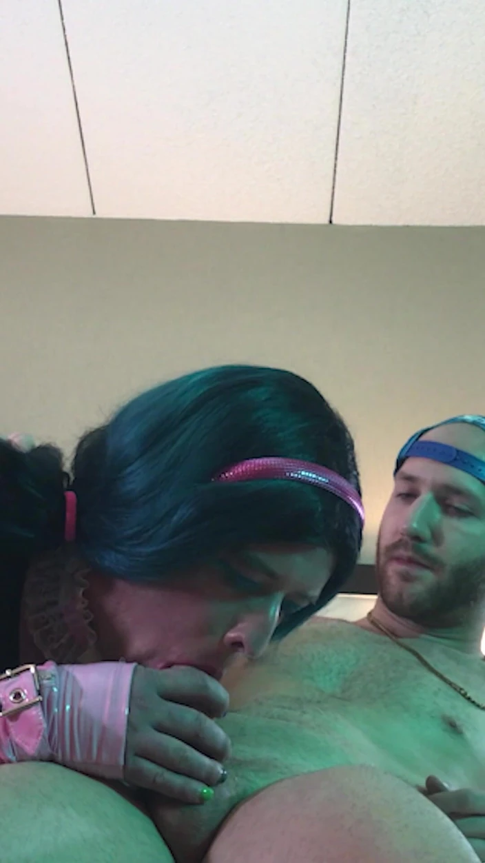 Jake Grand the man: Quente mulher trans em castidade fodida e chupando - compilação 13