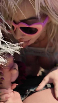 Lacey and Danae Fucking for a Ride